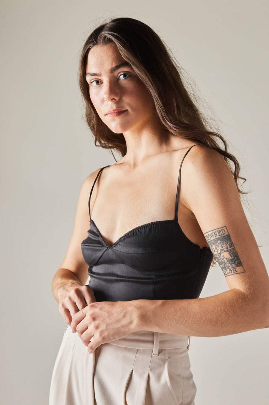 Clothing ST. AGNI | St. Agni Soft Silk Cami