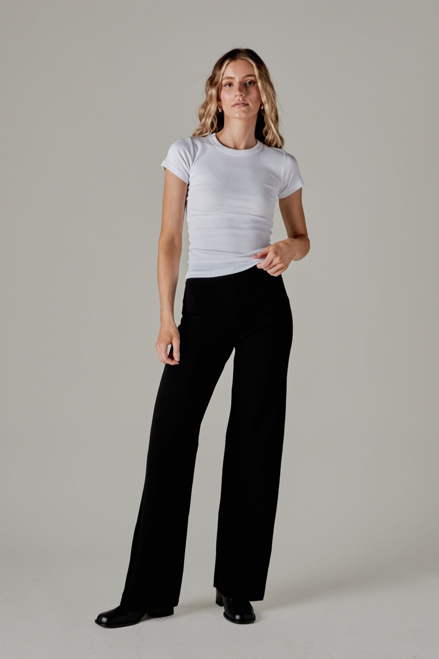 Clothing LESET | Leset Rio Wide Leg Pant