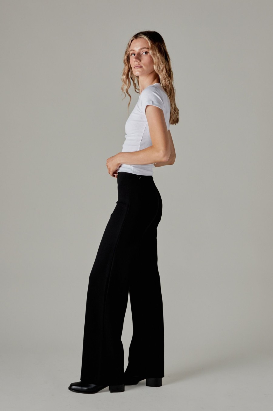 Clothing LESET | Leset Rio Wide Leg Pant