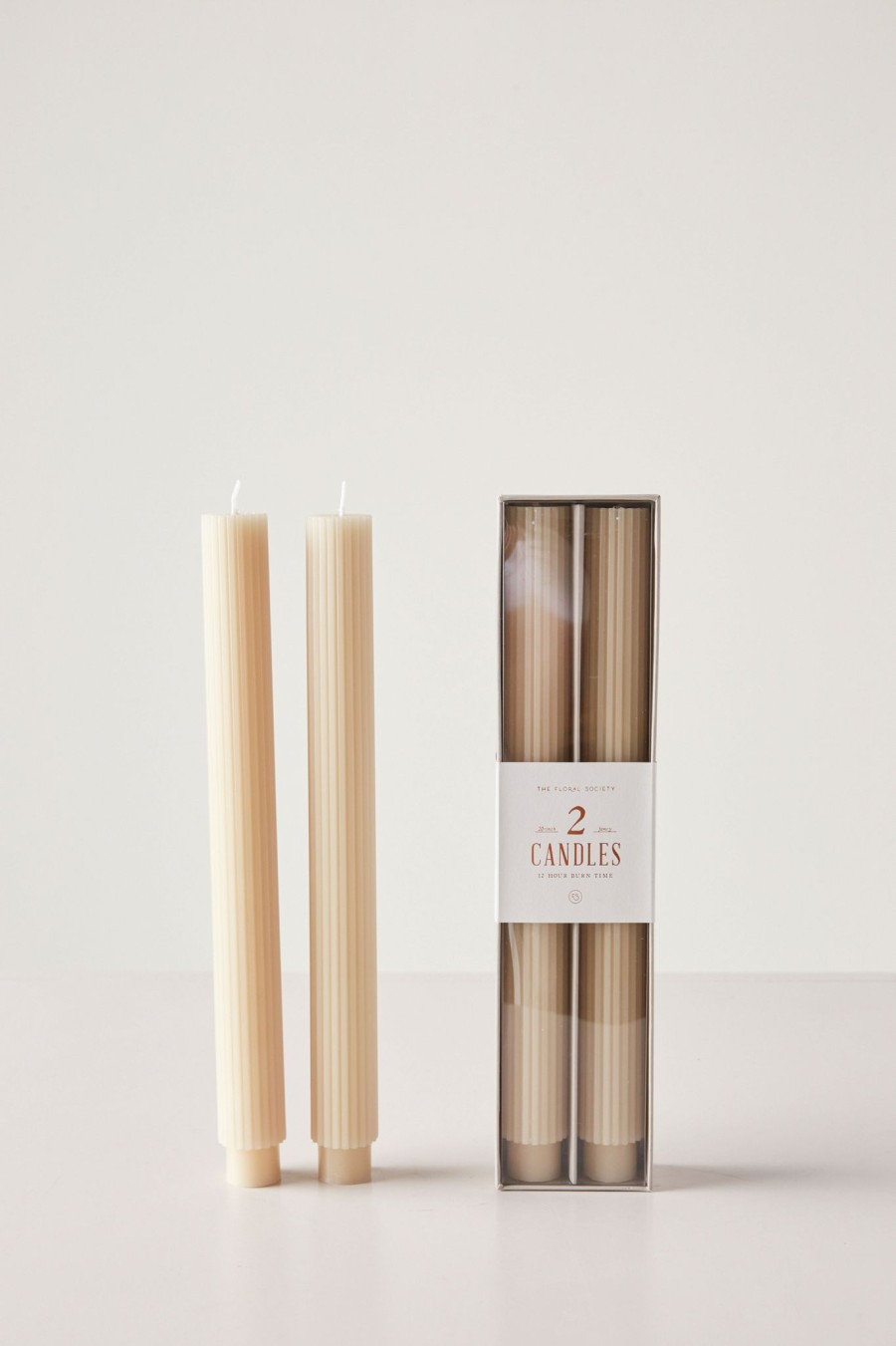 Home + Lifestyle THE FLORAL SOCIETY | The Floral Society Fancy 10" Taper Candles