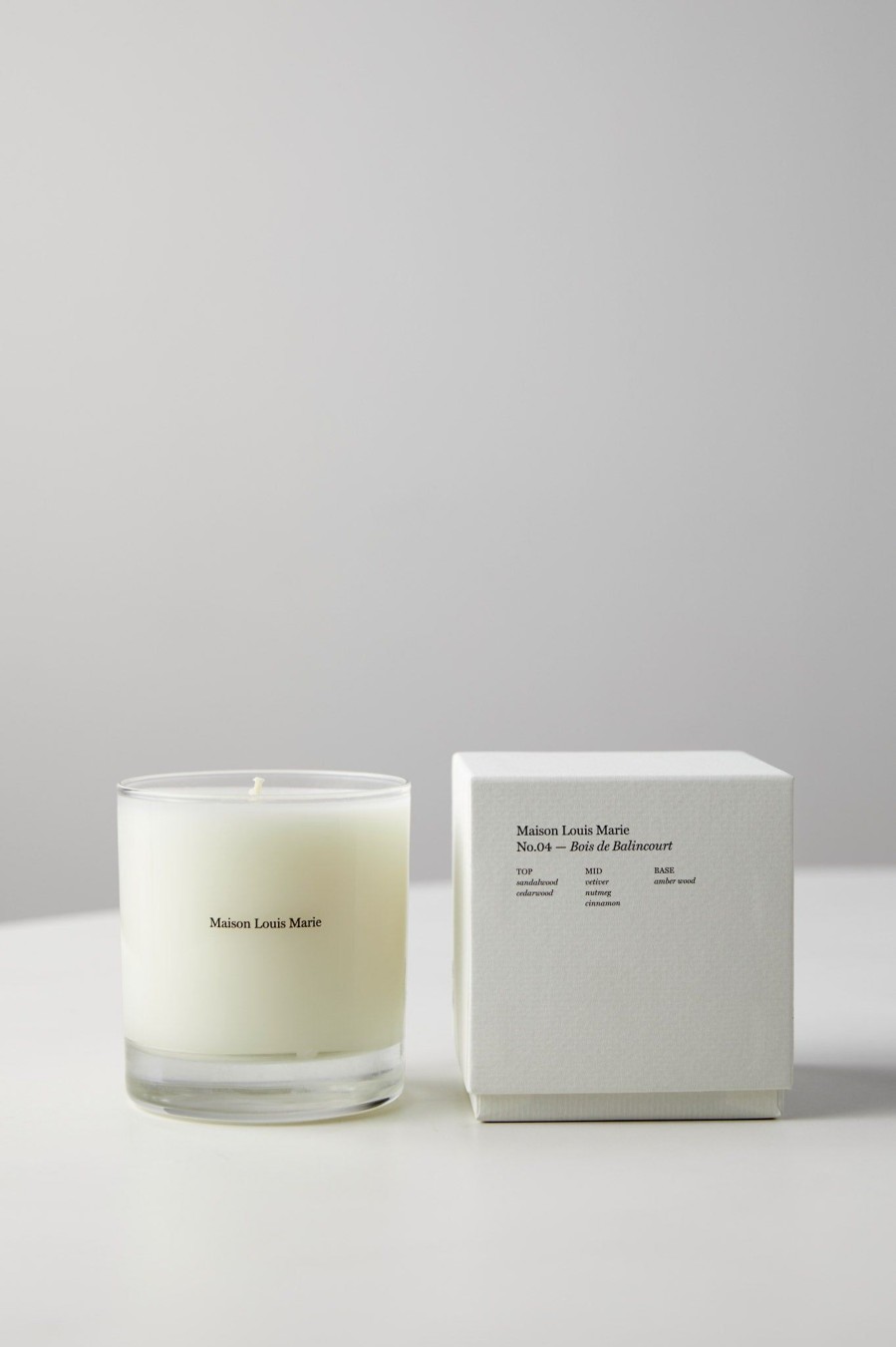 Home + Lifestyle MAISON LOUIS MARIE | Maison Louis Marie No. 04 Bois De Balincourt Candle