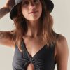 Accessories Janessa Leone | Janessa Leone Felix Bucket Hat In Black