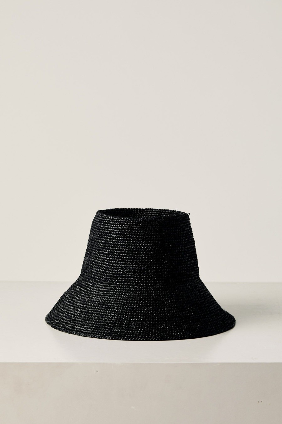 Accessories Janessa Leone | Janessa Leone Felix Bucket Hat In Black