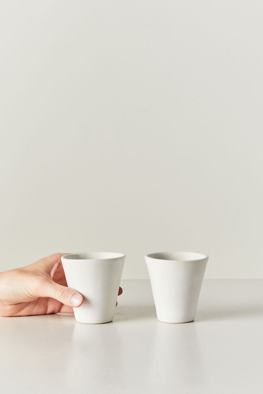 Home + Lifestyle INI CERAMIQUE | Ini Ceramique Set Of 2 Ceramic Cups 'N°1'