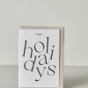 Home + Lifestyle Kinshipped | Kinshipped Serif Happy Holidays Seasonal Christmas Card