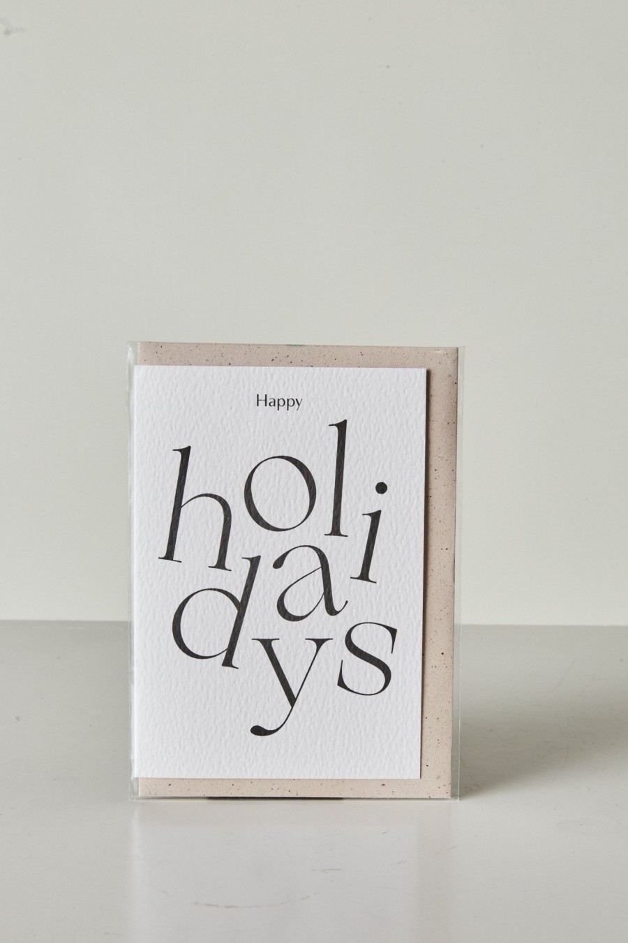 Home + Lifestyle Kinshipped | Kinshipped Serif Happy Holidays Seasonal Christmas Card