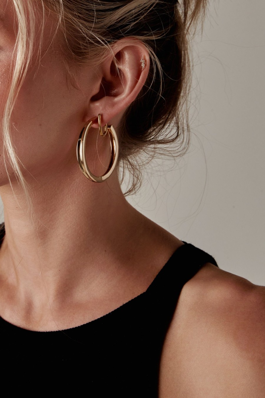 Accessories JENNY BIRD | Jenny Bird Slim Doune Hoops