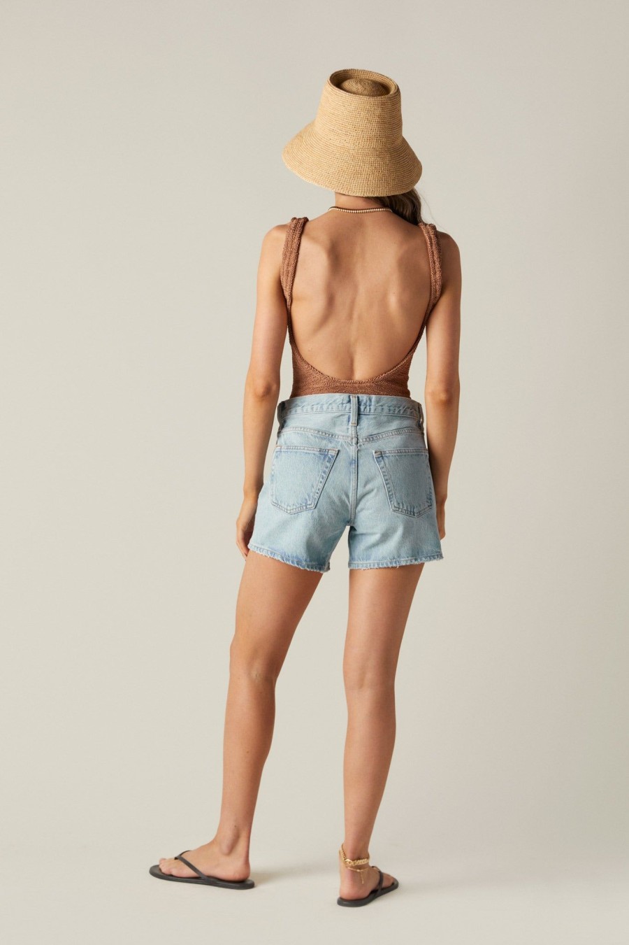 Clothing AGOLDE | Agolde Parker Long Short In Twister