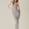 Clothing ÉTERNE | Eterne Tank Maxi Dress In Heather Grey