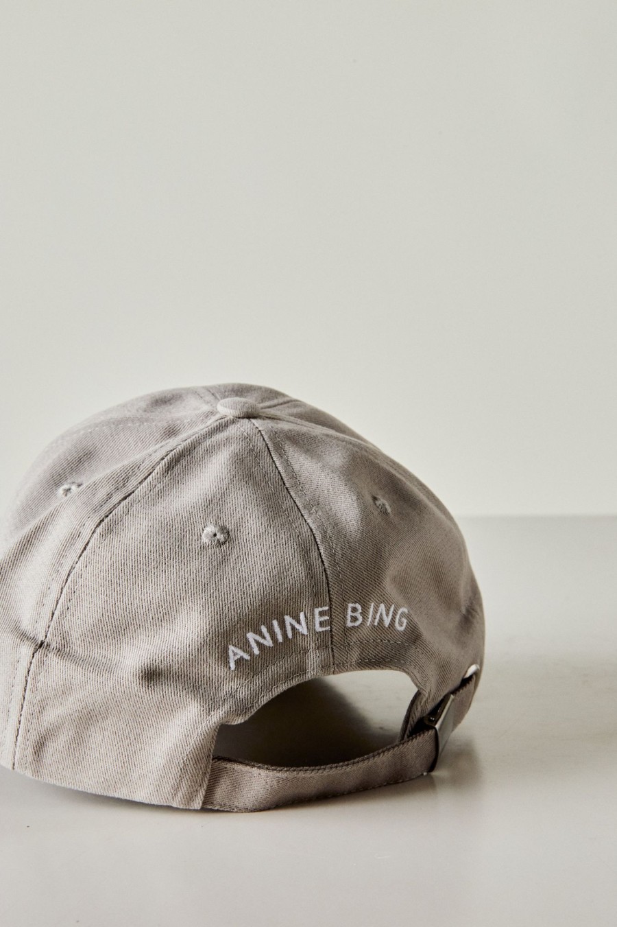 Accessories ANINE BING | Anine Bing Jeremy Baseball Cap In Grey