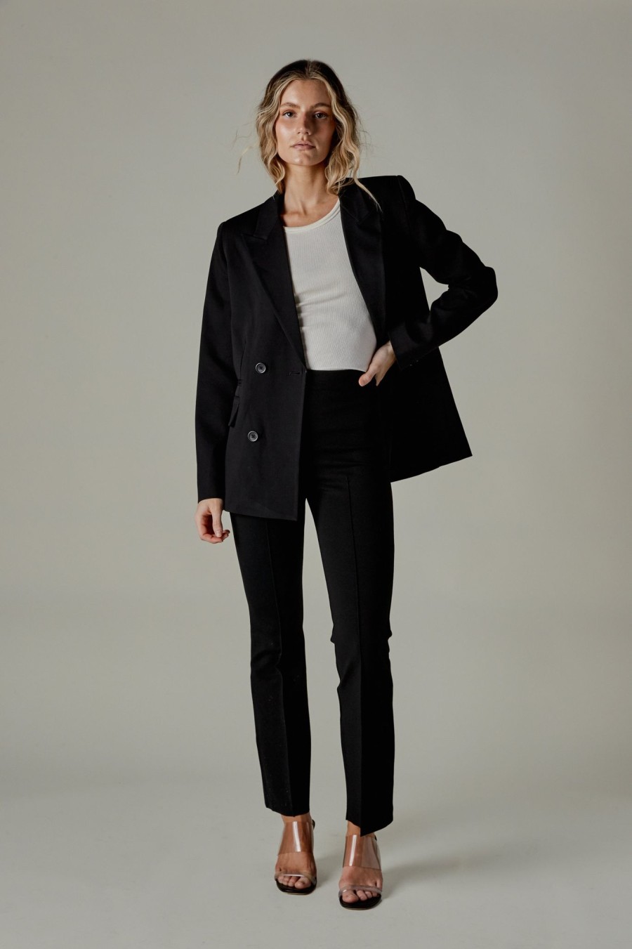 Clothing GREYVEN | Greyven Mulberry Blazer In Black