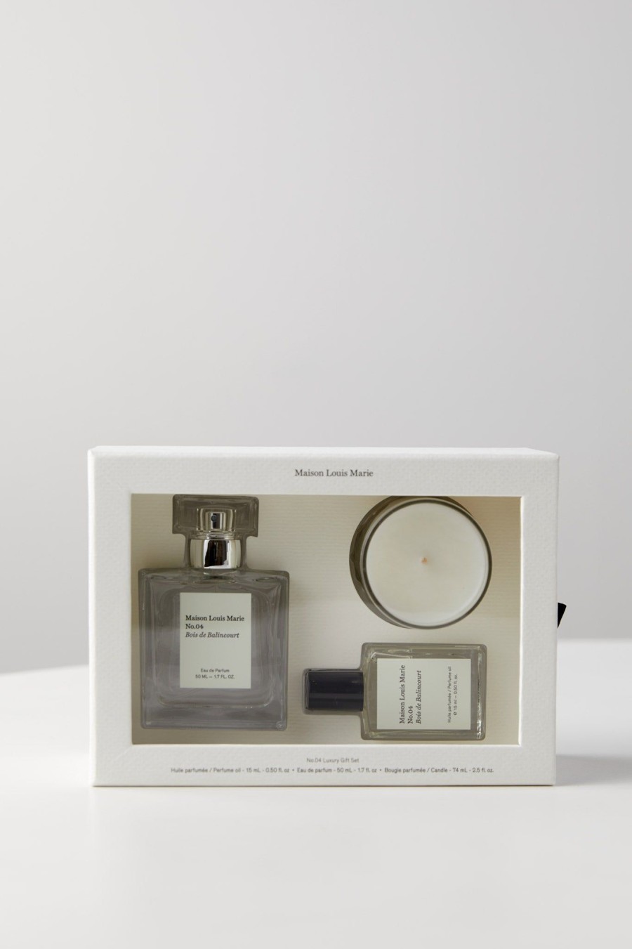 Home + Lifestyle MAISON LOUIS MARIE | Maison Louis Marie No. 04 Bois De Balincourt Luxury Gift Set