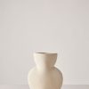 Home + Lifestyle INI CERAMIQUE | Ini Ceramique Ceramic Vase Amphora In White